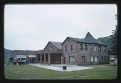 The historic Mountain Lake Manor hotel in 1976.