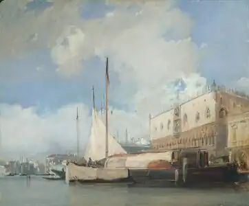 The Doge's Palace, Venice, 1826